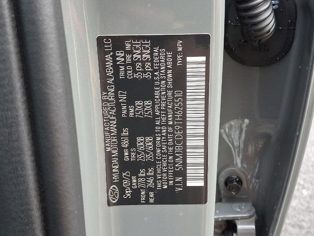 new 2026 Hyundai Tucson car, priced at $33,810