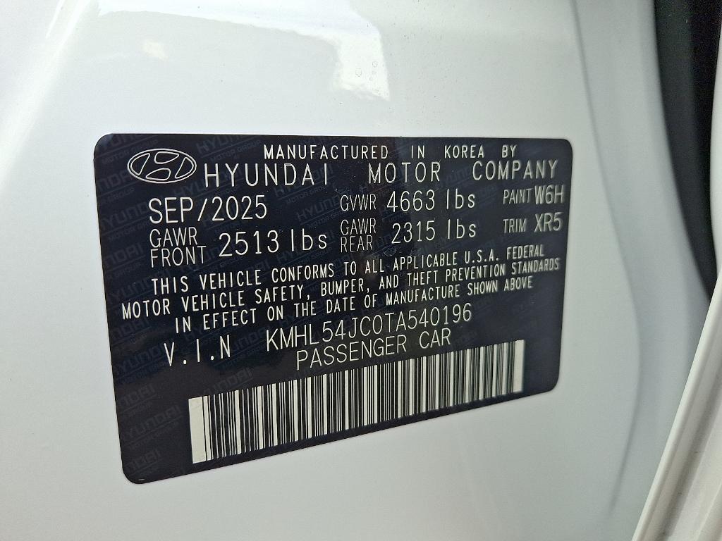 new 2026 Hyundai Sonata car, priced at $36,971