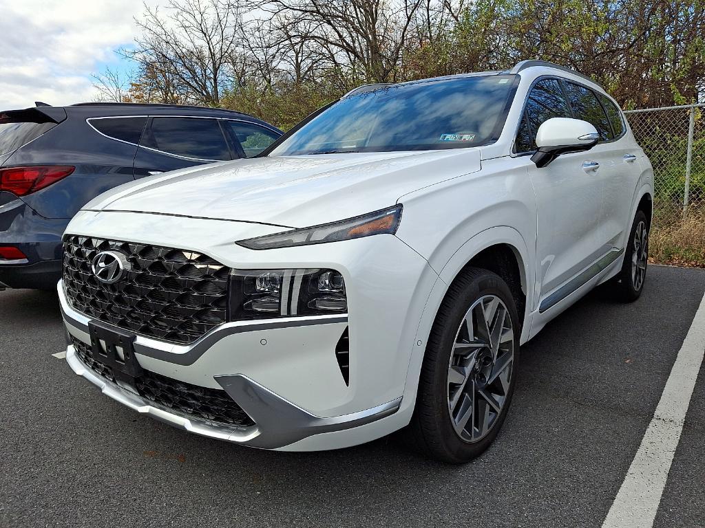 used 2021 Hyundai Santa Fe car, priced at $26,889