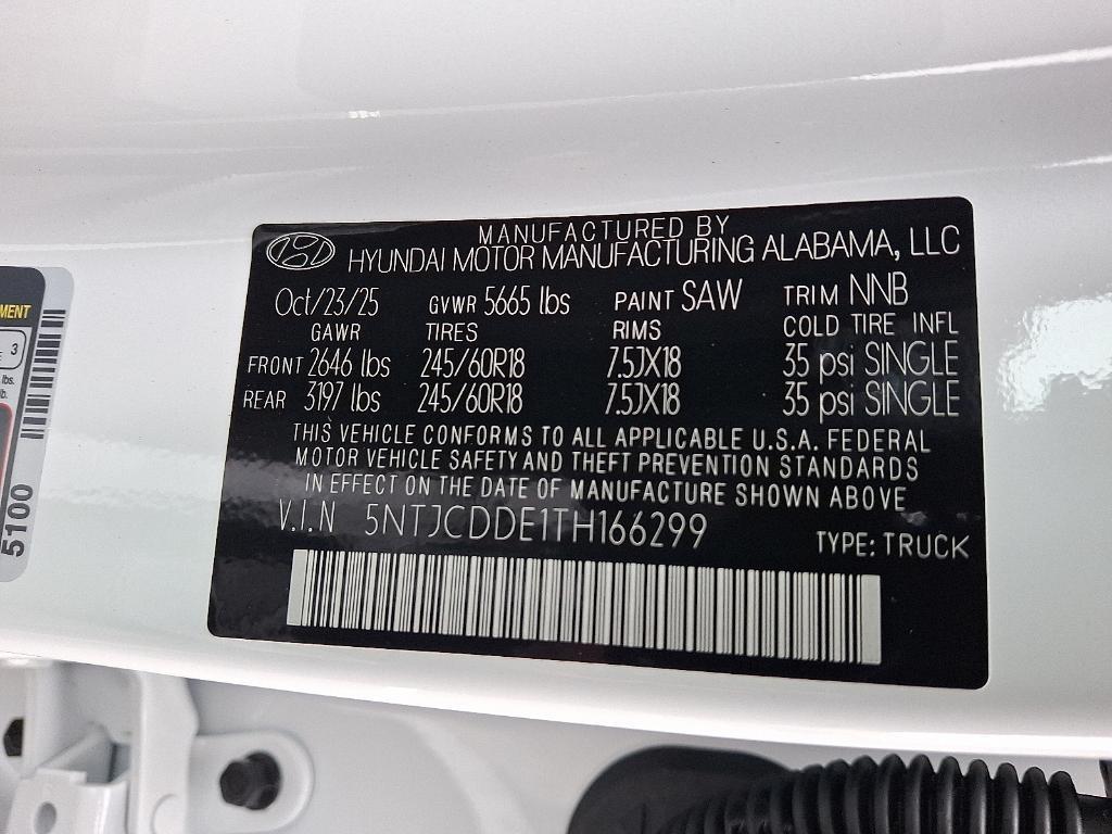 new 2026 Hyundai SANTA CRUZ car, priced at $37,493