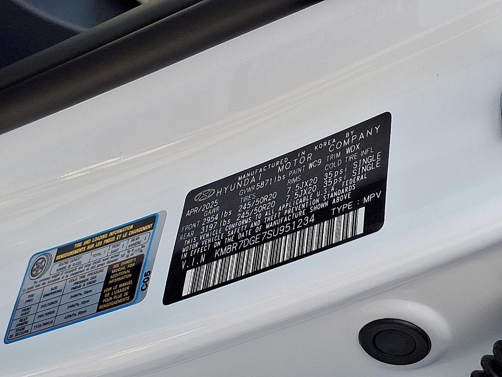 new 2025 Hyundai Palisade car, priced at $54,048