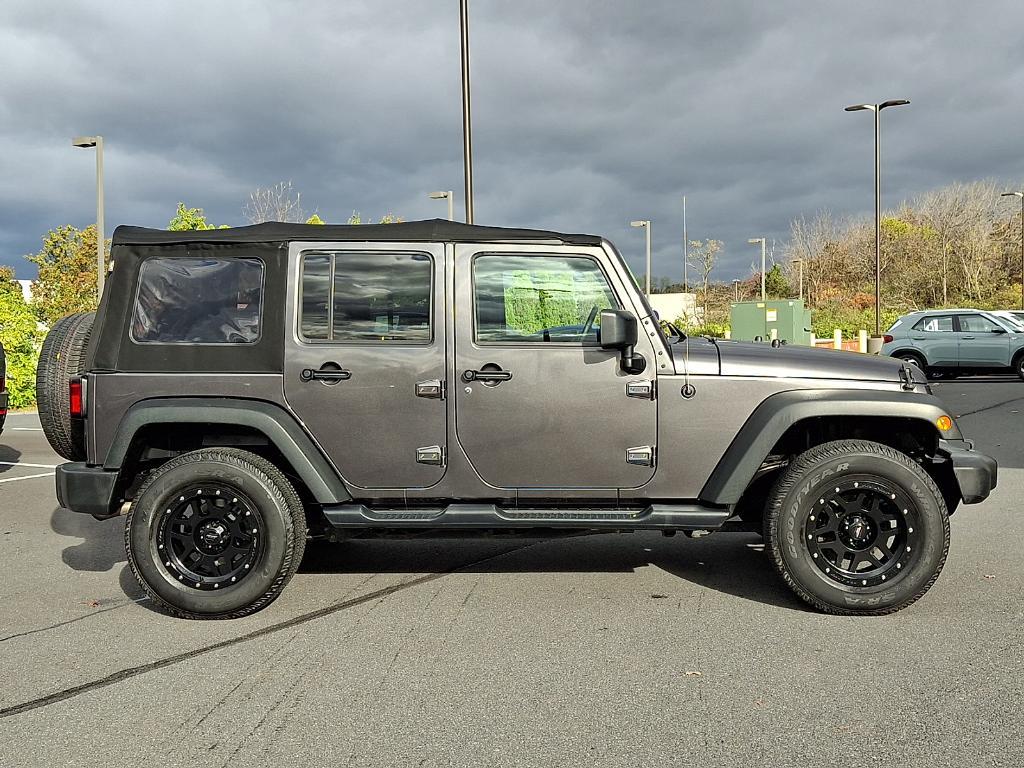used 2016 Jeep Wrangler Unlimited car, priced at $18,067