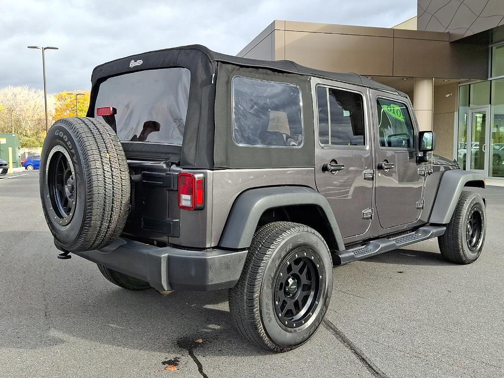 used 2016 Jeep Wrangler Unlimited car, priced at $18,067