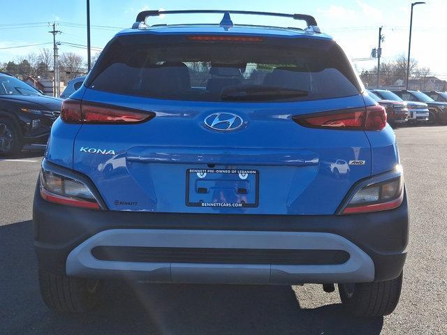 used 2022 Hyundai Kona car, priced at $22,498