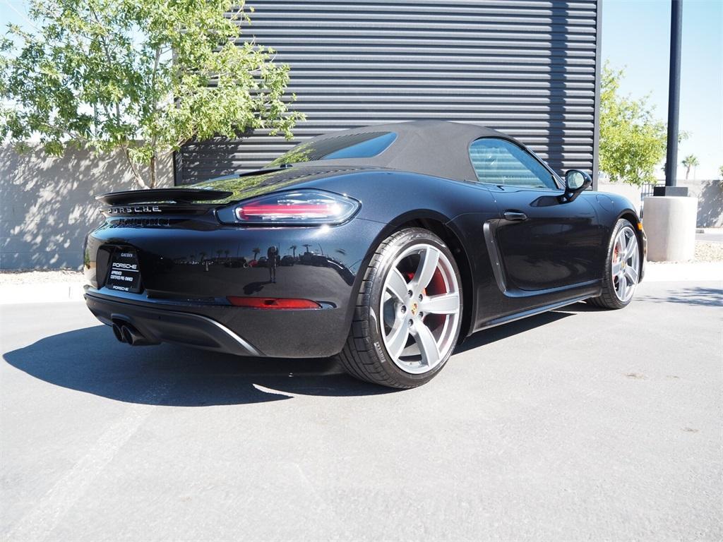 used 2024 Porsche 718 Boxster car, priced at $101,000