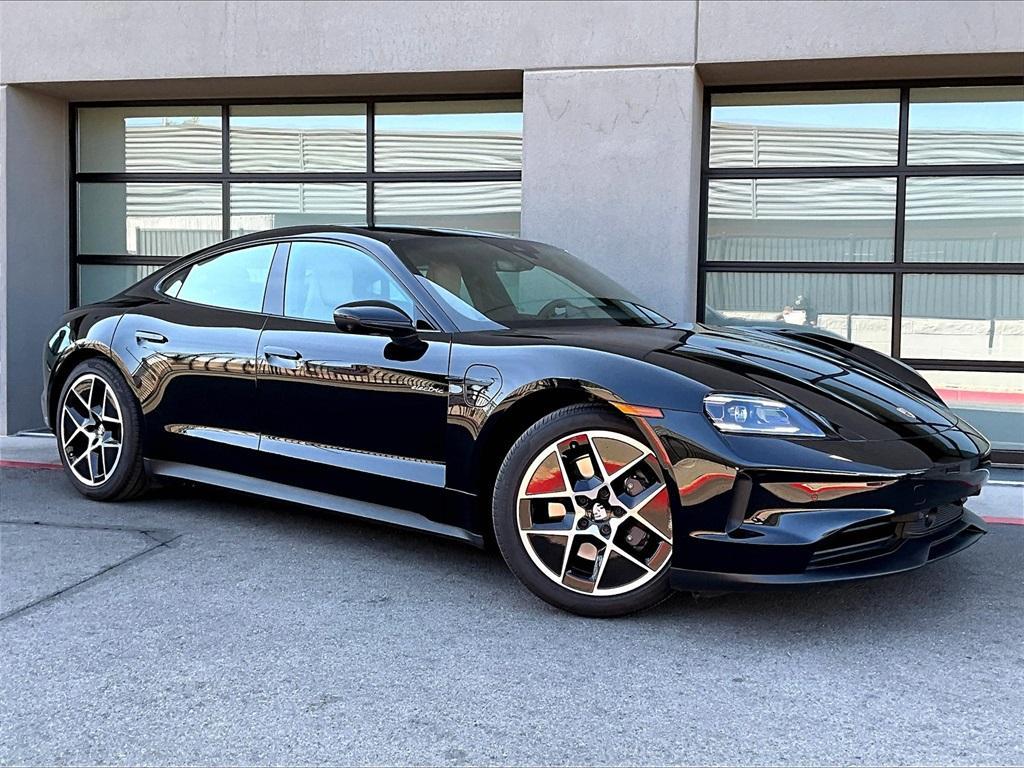 used 2025 Porsche Taycan car, priced at $101,500