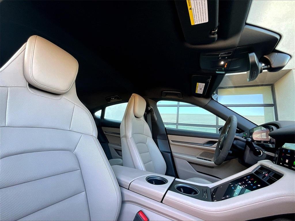 used 2025 Porsche Taycan car, priced at $101,500