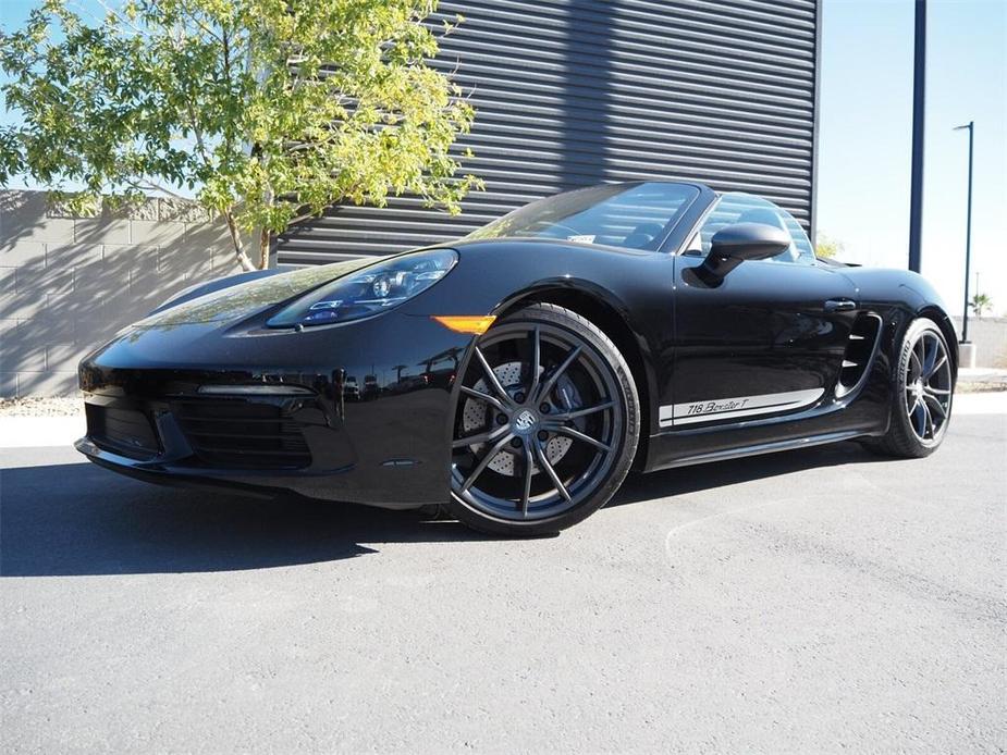 used 2021 Porsche 718 Boxster car, priced at $61,000