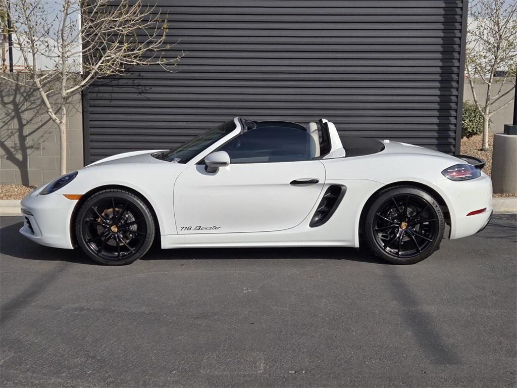 used 2023 Porsche 718 Boxster car, priced at $77,250