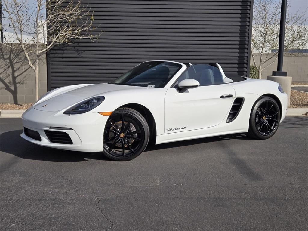 used 2023 Porsche 718 Boxster car, priced at $77,250