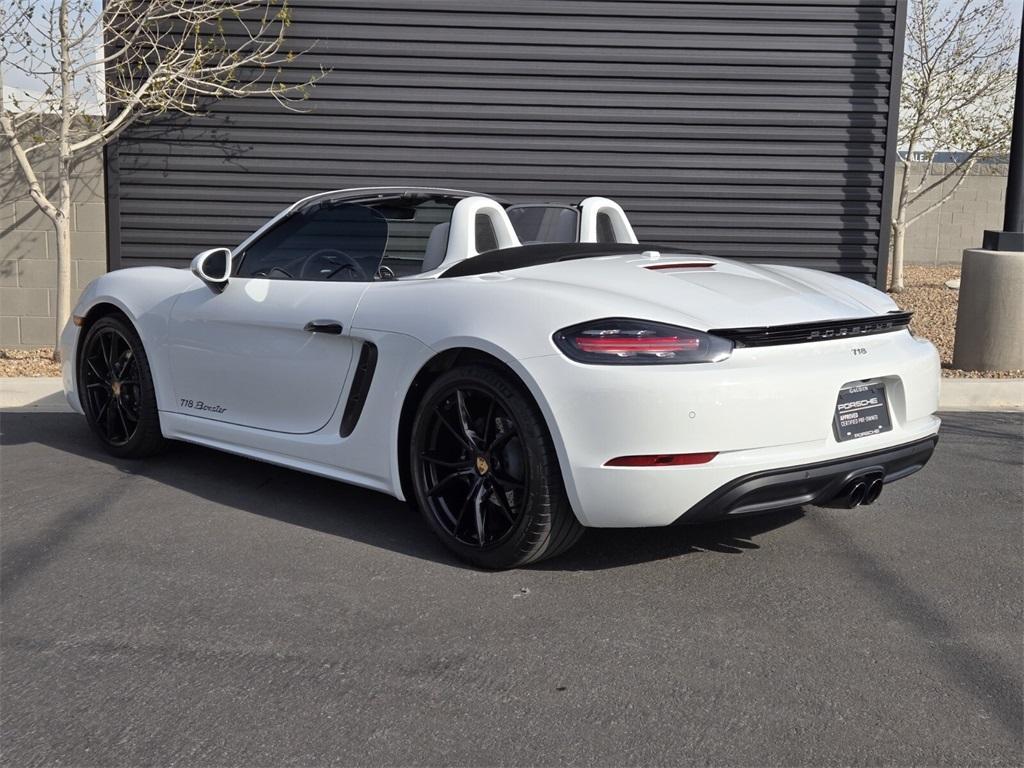 used 2023 Porsche 718 Boxster car, priced at $77,250