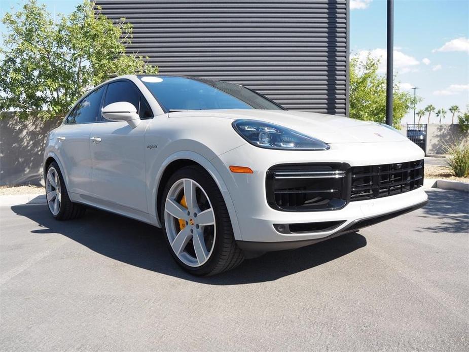 used 2023 Porsche Cayenne E-Hybrid Coupe car, priced at $154,900