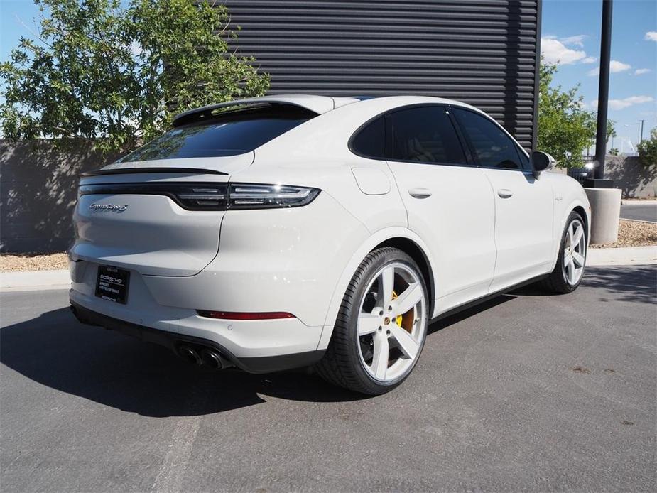 used 2023 Porsche Cayenne E-Hybrid Coupe car, priced at $154,900