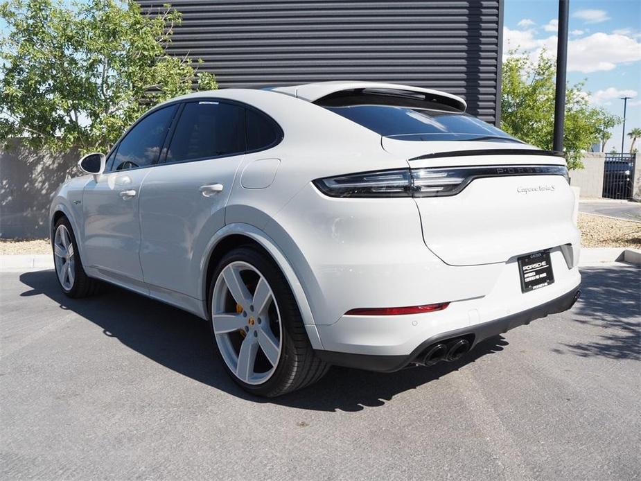 used 2023 Porsche Cayenne E-Hybrid Coupe car, priced at $154,900