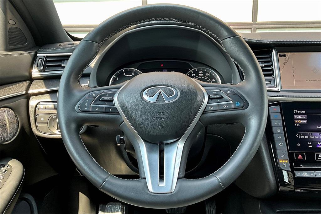 used 2023 INFINITI QX55 car, priced at $36,250