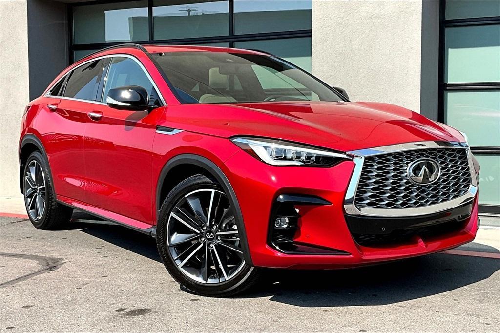 used 2023 INFINITI QX55 car, priced at $36,250