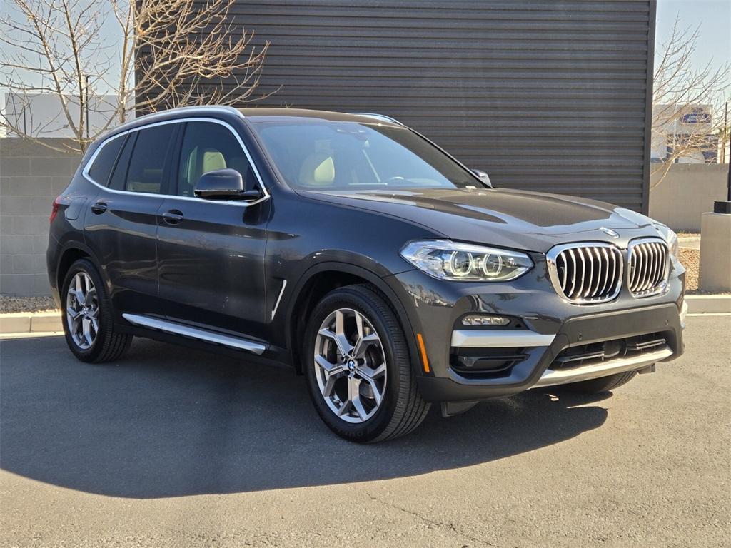 used 2021 BMW X3 car, priced at $29,250