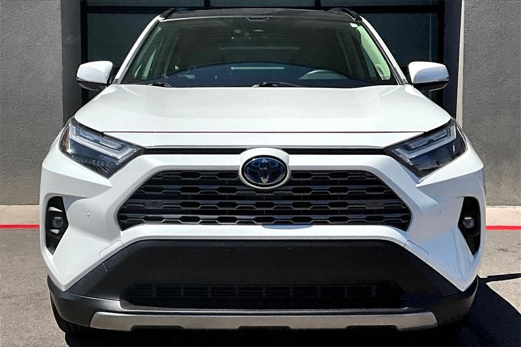 used 2023 Toyota RAV4 Hybrid car, priced at $40,000