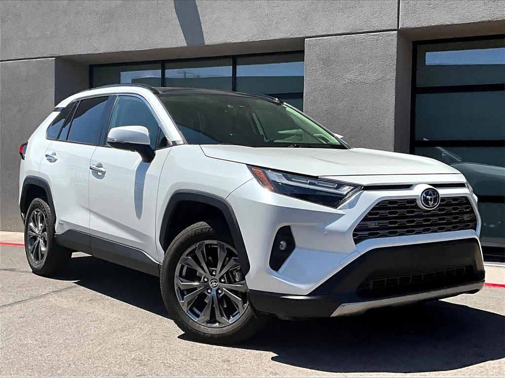 used 2023 Toyota RAV4 Hybrid car, priced at $38,500