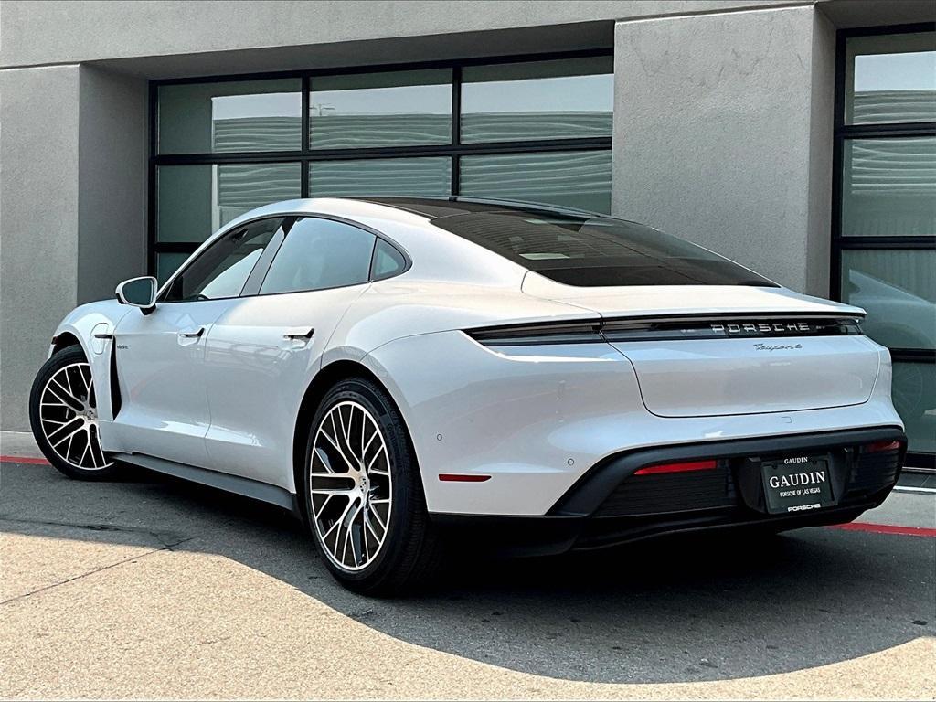 new 2025 Porsche Taycan car, priced at $128,055