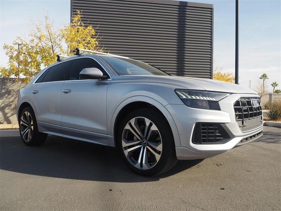 used 2022 Audi Q8 car, priced at $56,900