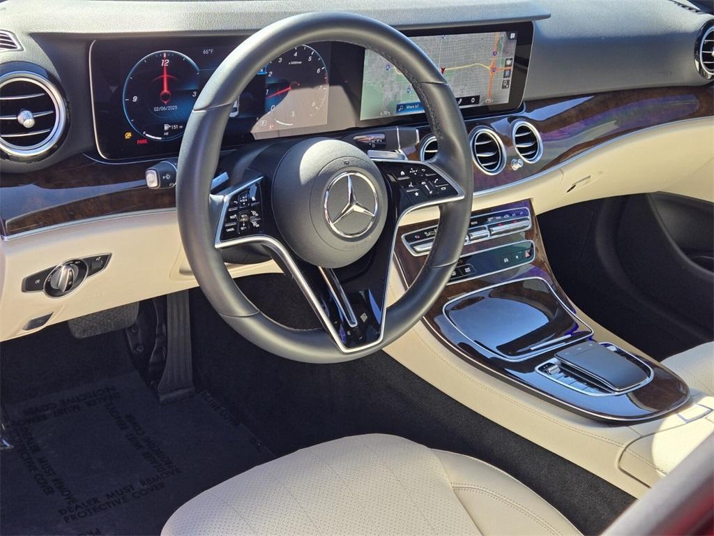 used 2022 Mercedes-Benz E-Class car, priced at $39,500