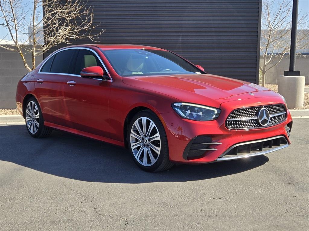 used 2022 Mercedes-Benz E-Class car, priced at $39,500