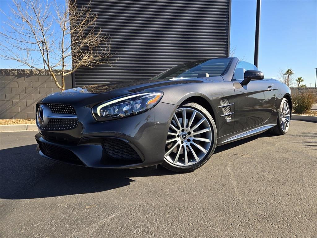 used 2019 Mercedes-Benz SL 450 car, priced at $37,000