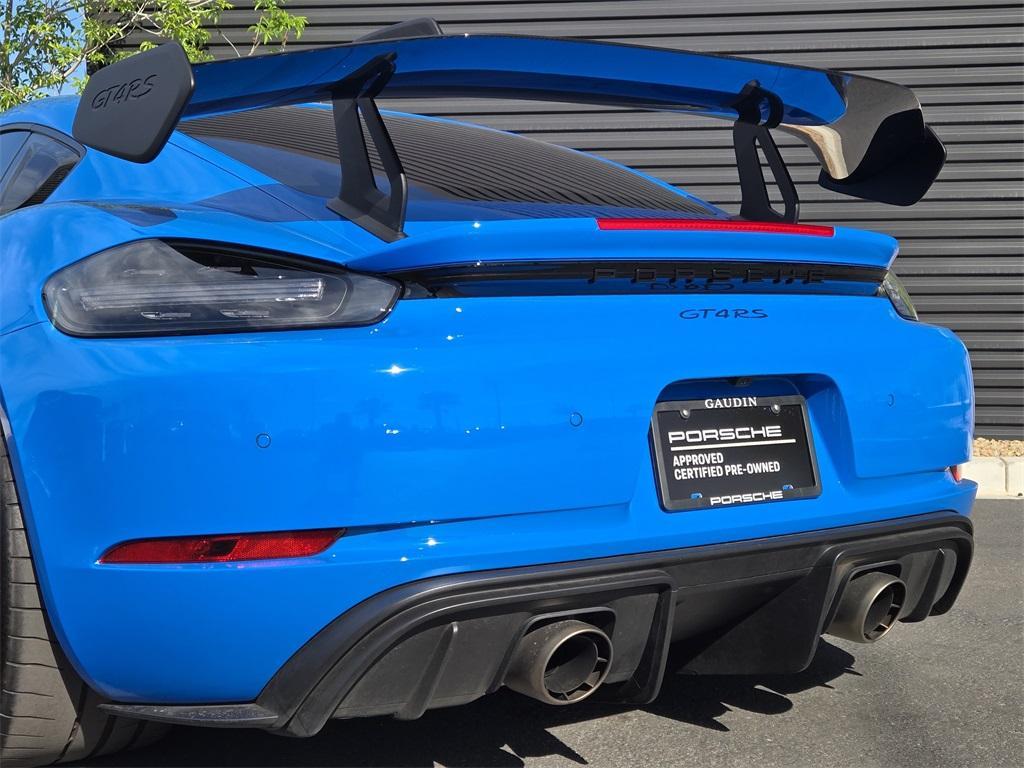 used 2023 Porsche 718 Cayman car, priced at $208,000