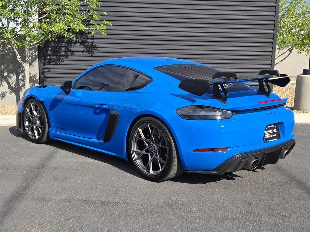 used 2023 Porsche 718 Cayman car, priced at $208,000