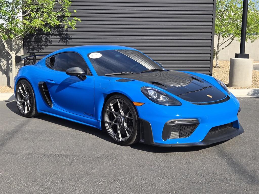 used 2023 Porsche 718 Cayman car, priced at $208,000