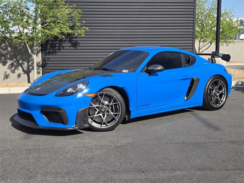 used 2023 Porsche 718 Cayman car, priced at $208,000