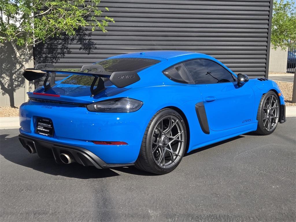 used 2023 Porsche 718 Cayman car, priced at $208,000