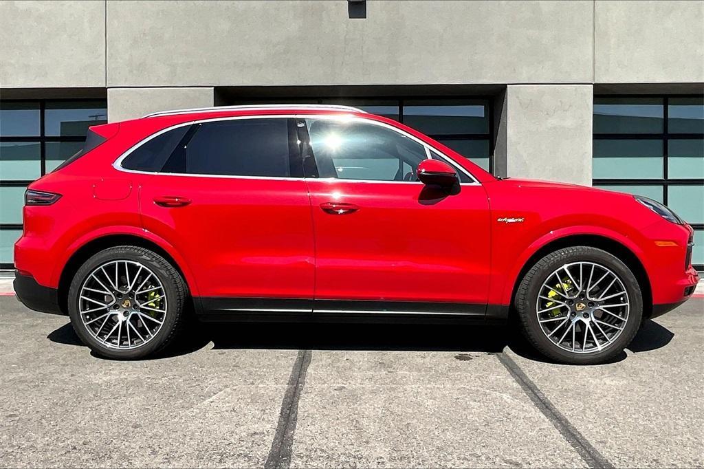 used 2023 Porsche Cayenne E-Hybrid car, priced at $95,000