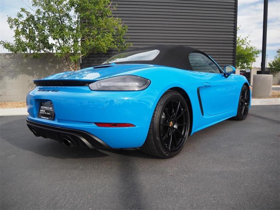 used 2023 Porsche 718 Boxster car, priced at $108,000