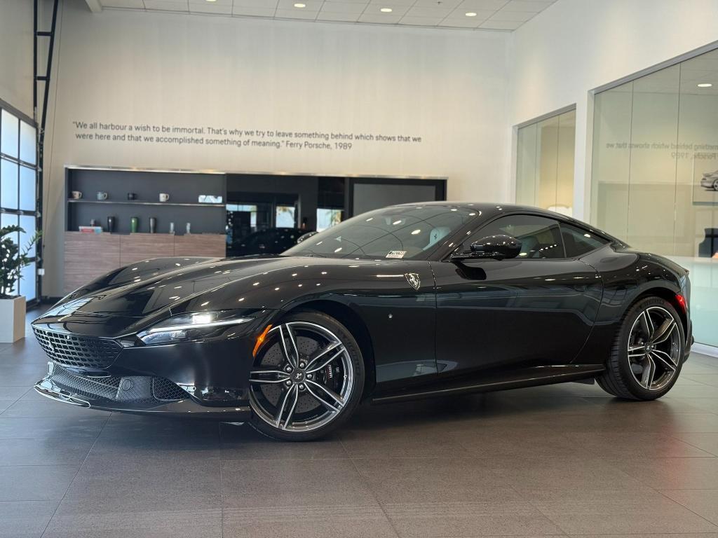 used 2022 Ferrari Roma car, priced at $205,000