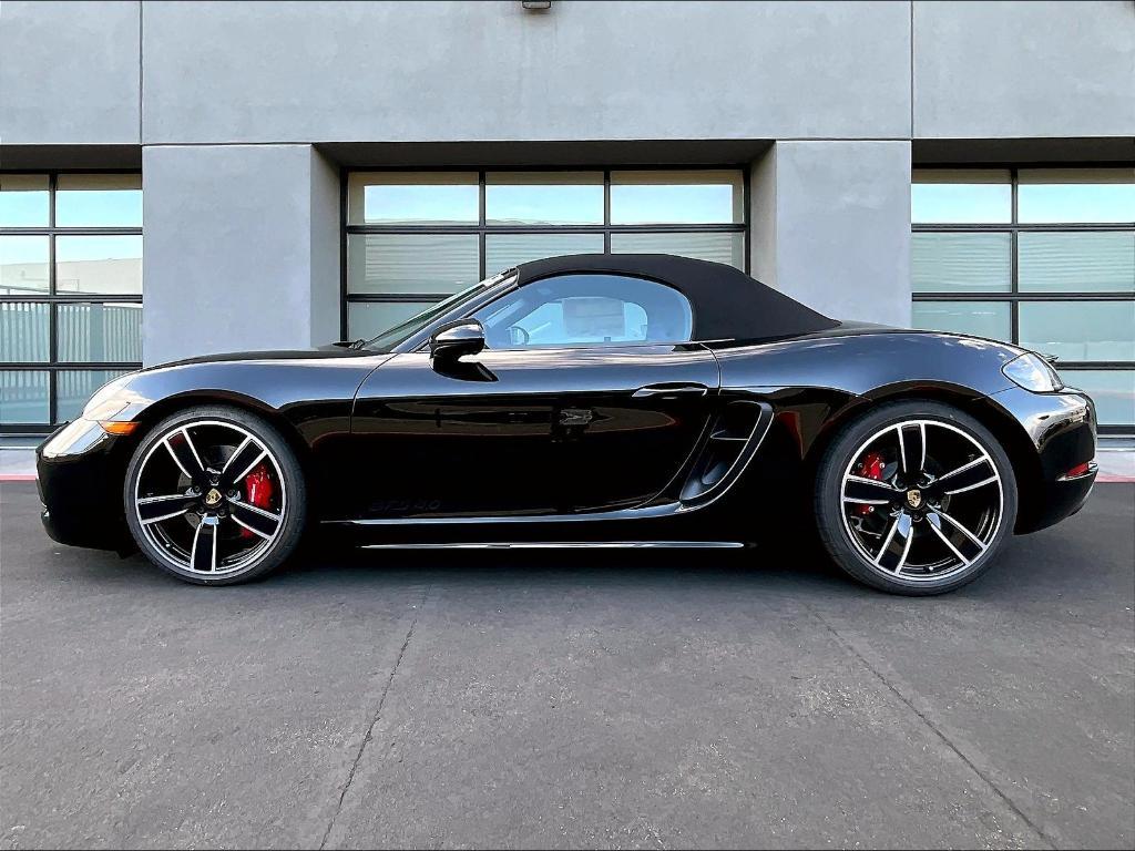 new 2025 Porsche 718 Boxster car, priced at $122,545