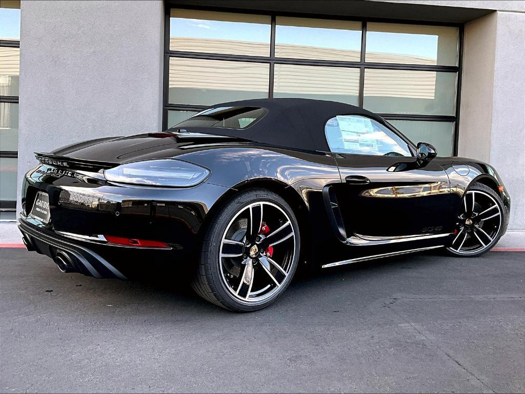 new 2025 Porsche 718 Boxster car, priced at $122,545