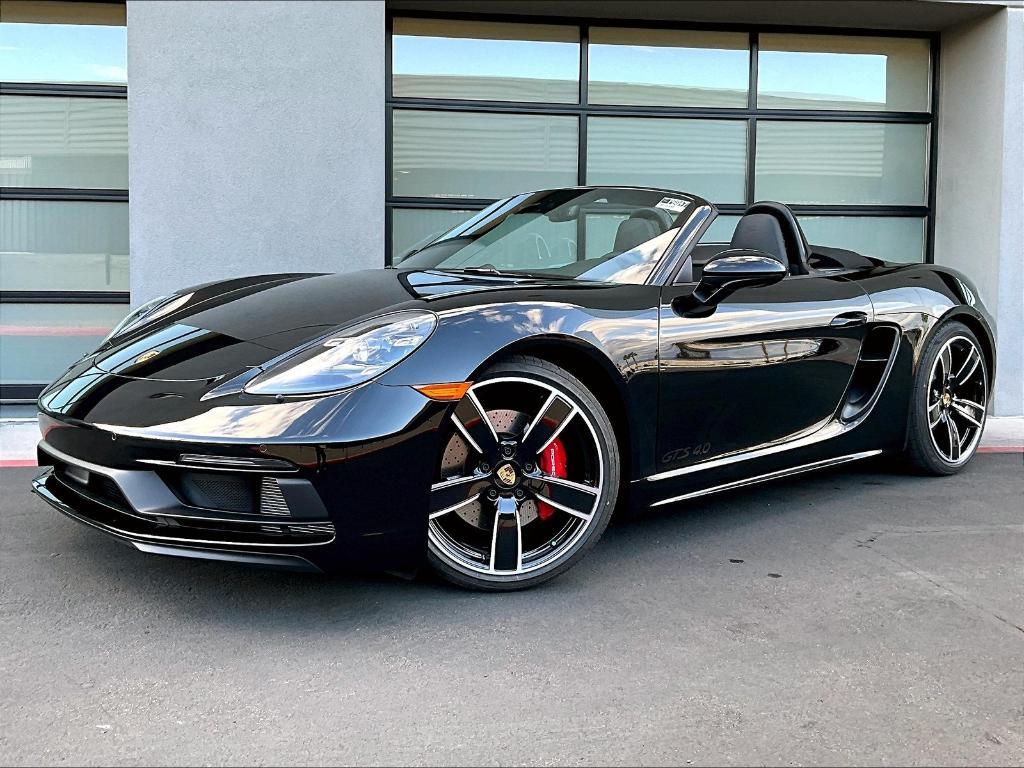 new 2025 Porsche 718 Boxster car, priced at $122,545