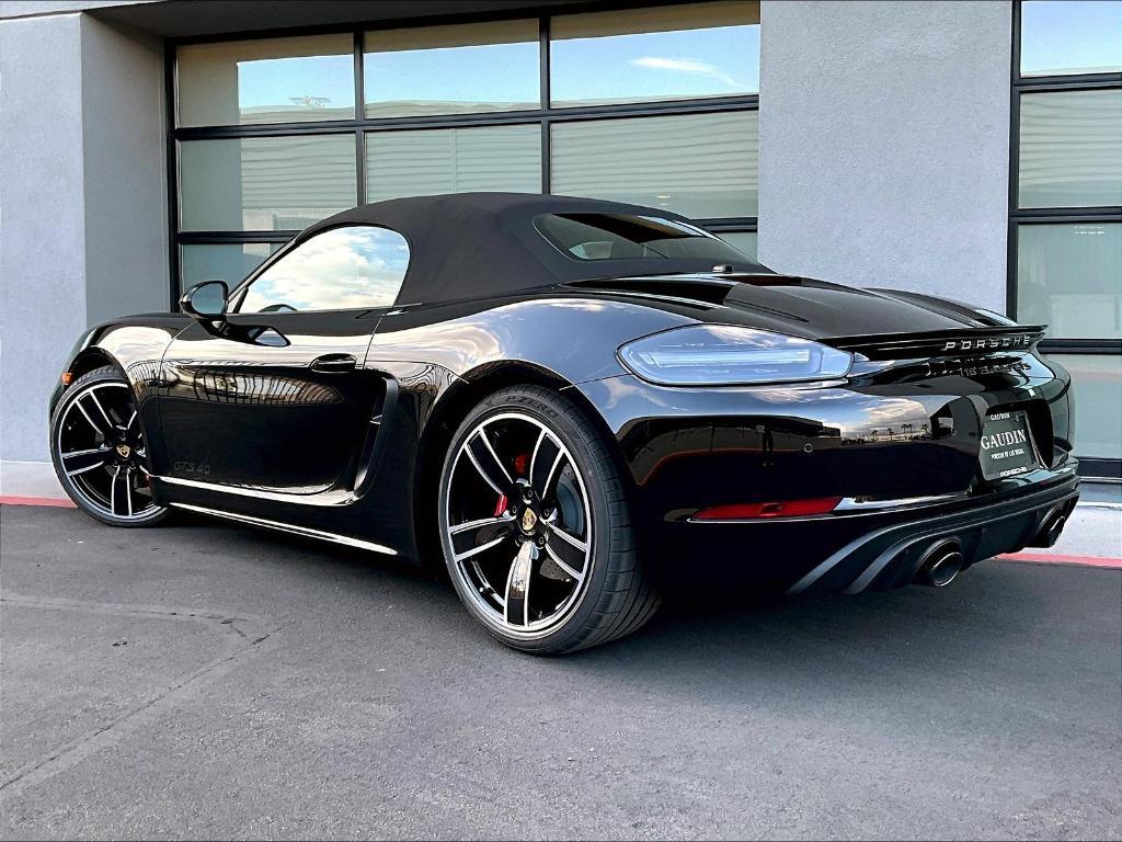 new 2025 Porsche 718 Boxster car, priced at $122,545
