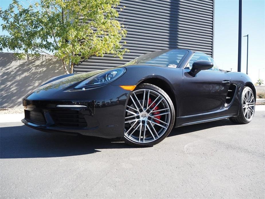 used 2024 Porsche 718 Boxster car, priced at $87,500