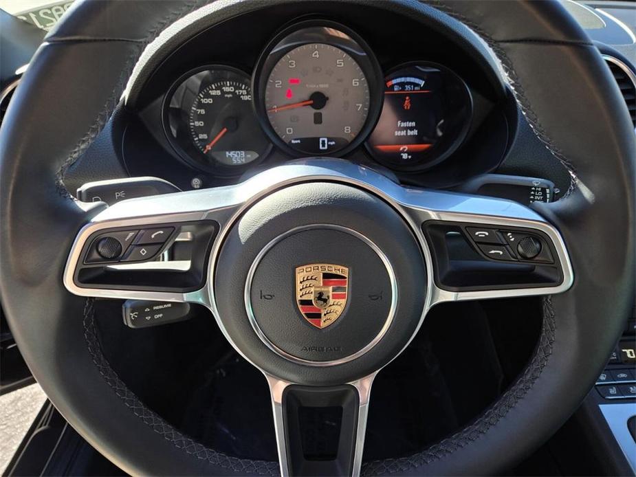 used 2024 Porsche 718 Boxster car, priced at $87,500