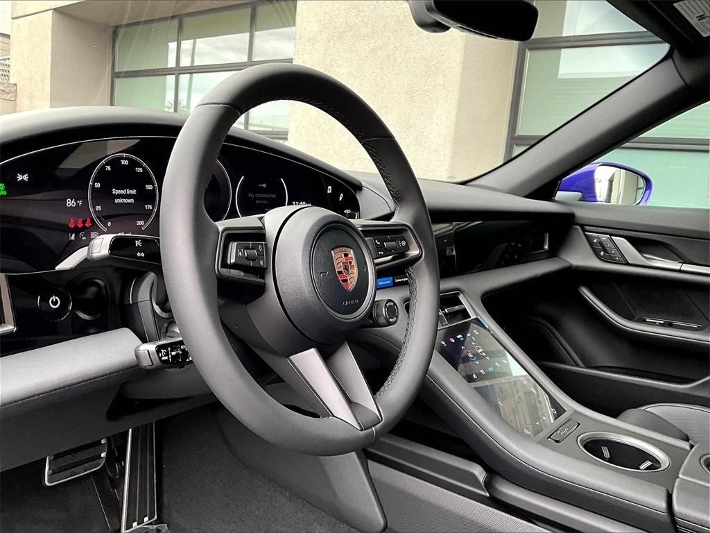 new 2025 Porsche Taycan car, priced at $120,015