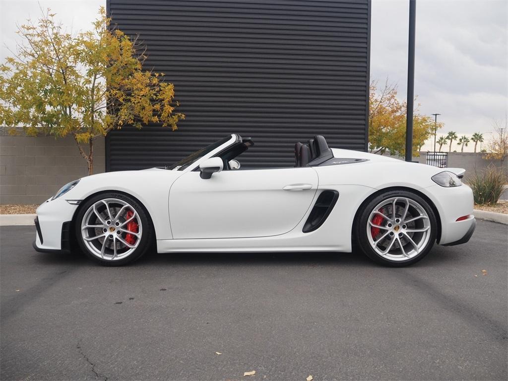 used 2021 Porsche 718 Spyder car, priced at $125,000