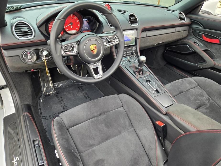 used 2021 Porsche 718 Spyder car, priced at $125,000