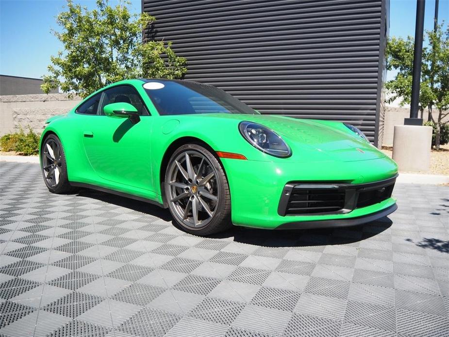 used 2022 Porsche 911 car, priced at $154,500