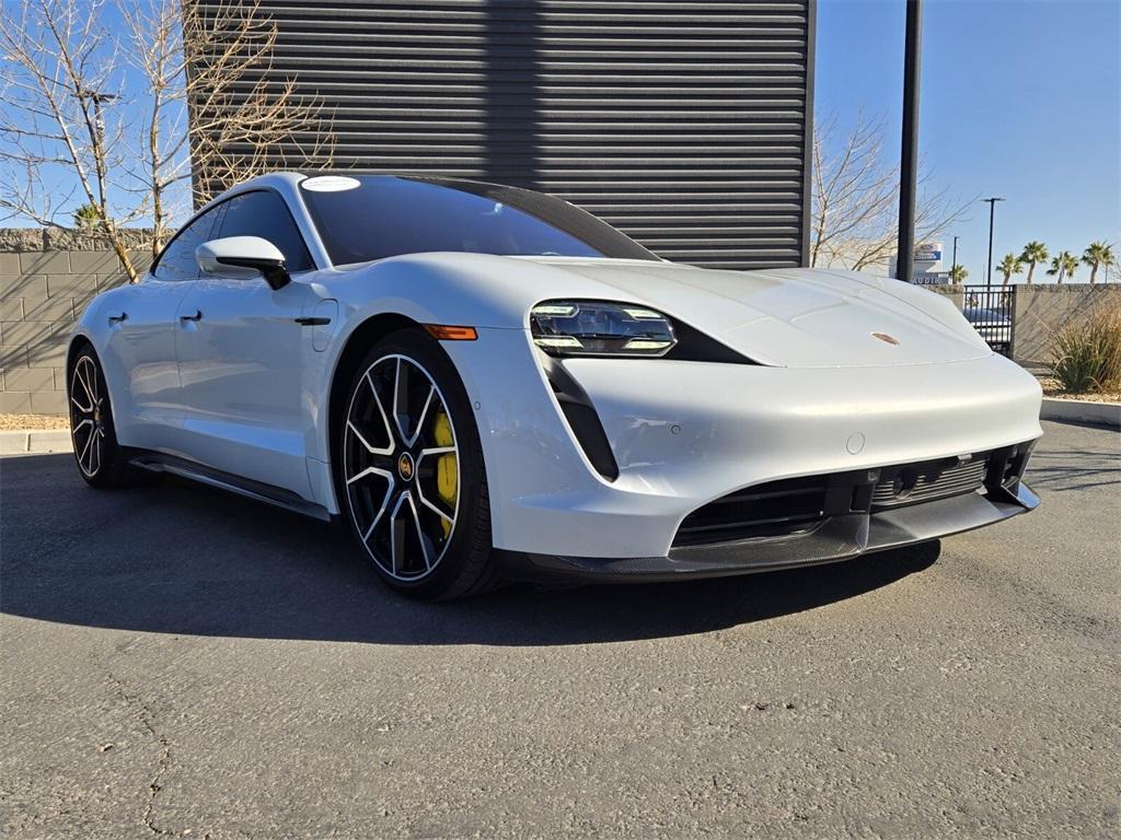 used 2022 Porsche Taycan car, priced at $122,500