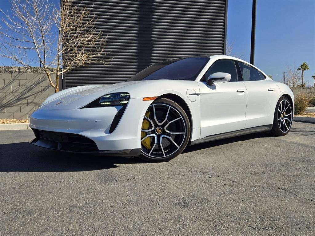 used 2022 Porsche Taycan car, priced at $122,500