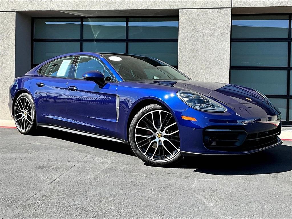 used 2022 Porsche Panamera car, priced at $75,750