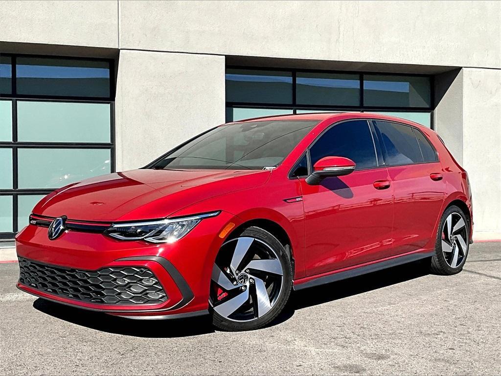 used 2022 Volkswagen Golf GTI car, priced at $24,000